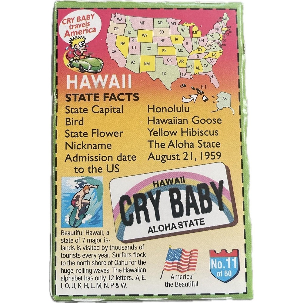 Cry Baby Tears Extra Sour Candy, Five Flavors, 1.98-ounce Boxes (Pack of 18) - Picture 4 of 5